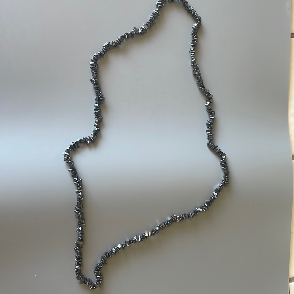 Hawaiian metallic necklace